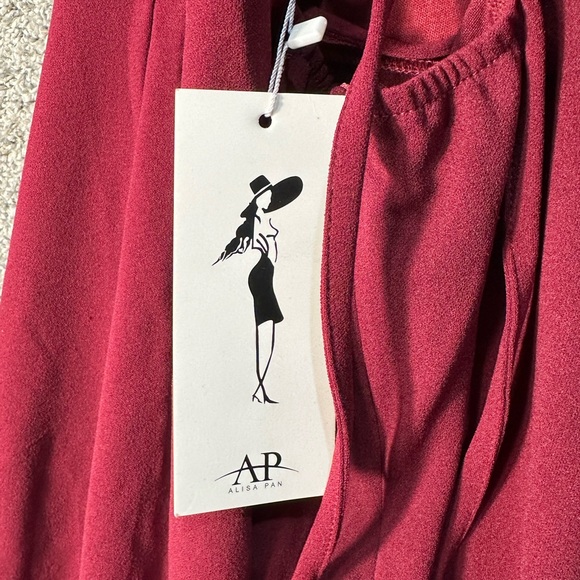 NWT women’s square neck empire waist elegant gown SZ 3XL - Picture 7 of 9